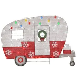 National Tree Company 32" Pre-Lit Christmas Camper