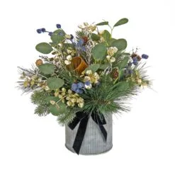National Tree Company 17" HGTV Home Collection Swiss Chic Arrangement