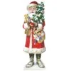 National Tree Company Stand Up Santa Display, Composite Wood Construction, Christmas Collection, 35 Inches