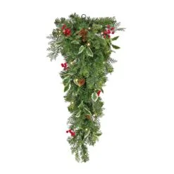 National Tree Company First Traditions 30" Christmas Joy Pre-Lit Swag