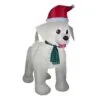 National Tree Company Inflatable Labrador Retriever, LED Lights, Plug In, Christmas Collection, 9 Feet