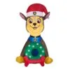 National Tree Company Inflatable Chase From Paw Patrol, LED Lights, Plug In, Christmas Collection, 3 Feet