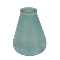 National Tree Company 13" HGTV Home Collection Buried Vase, Turquoise