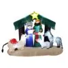 National Tree Company Inflatable Nativity Scene, LED Lights, Plug In, Christmas Collection, 65 Feet