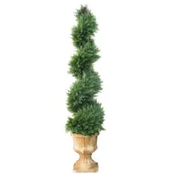 National Tree Company 54" Artificial Juniper Slim Spiral