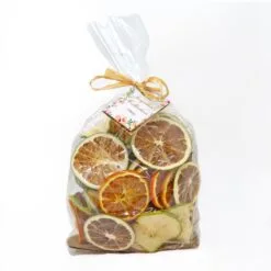 National Tree Company 6" 250 Gram Mixed Potpourri- Red And Green Apples, Sliced Citrus