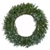 National Tree Company 48" Memory-Shape® Norwood Fir Wreath With White LED Lights