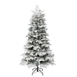 National Tree Company First Traditions Acacius Snowy Christmas Tree, 6 Ft