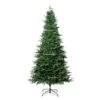 National Tree Company 7.5ft Pre-lit Artificial Millville White Hinged Tree With PowerConnect™, 550 Warm White LED Lights-UL