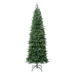 National Tree Company First Traditions Duxbury Slim Christmas Tree With Hinged Branches, 6 Ft