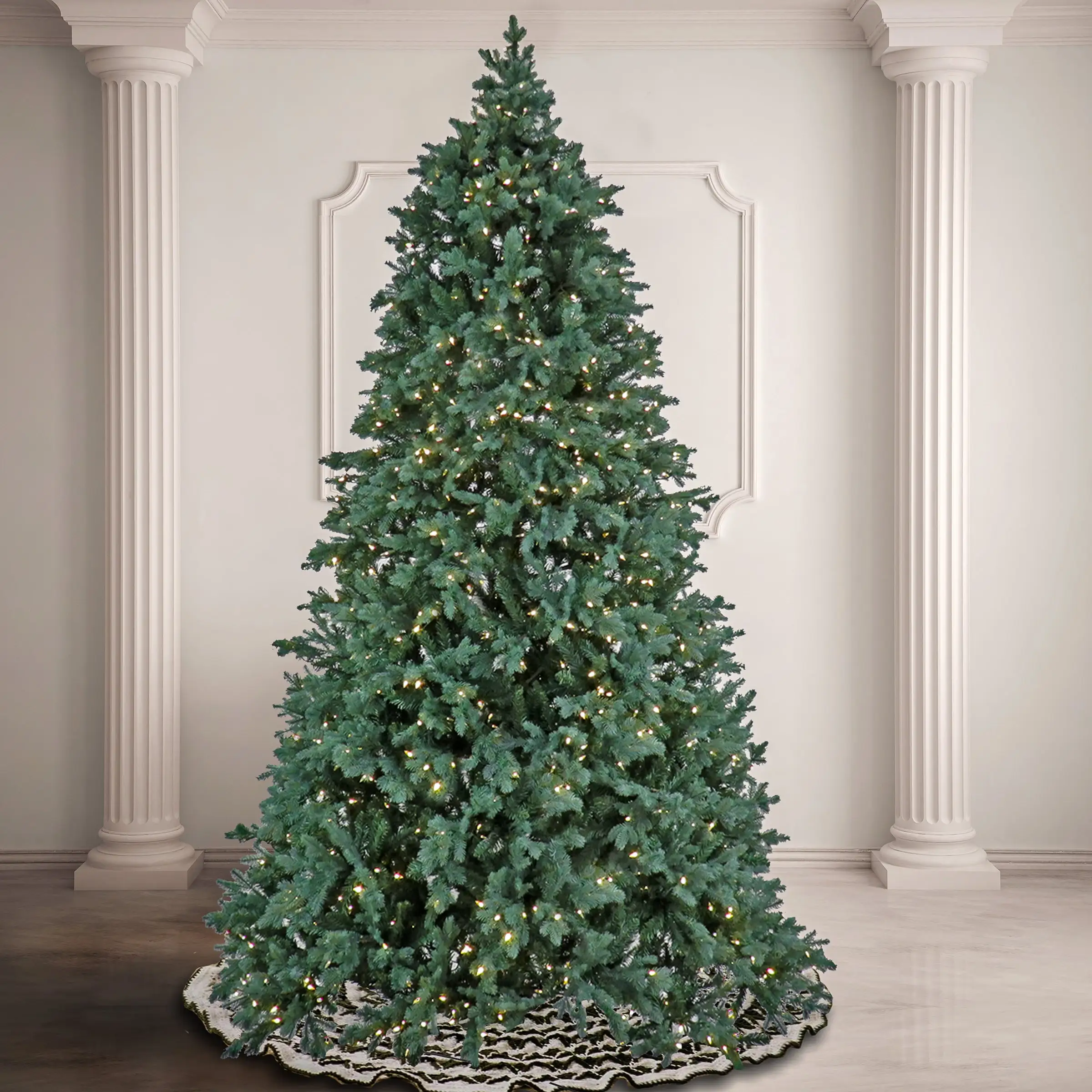 National Tree Company 9 Ft PowerConnect Wellesley Fir Tree With LED Lights - Image 2
