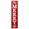 National Tree Company 31" Be Merry Holiday Wall Sign