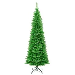 National Tree Company First Traditions Rowan Pencil Slim Christmas Tree, 7.5 Ft