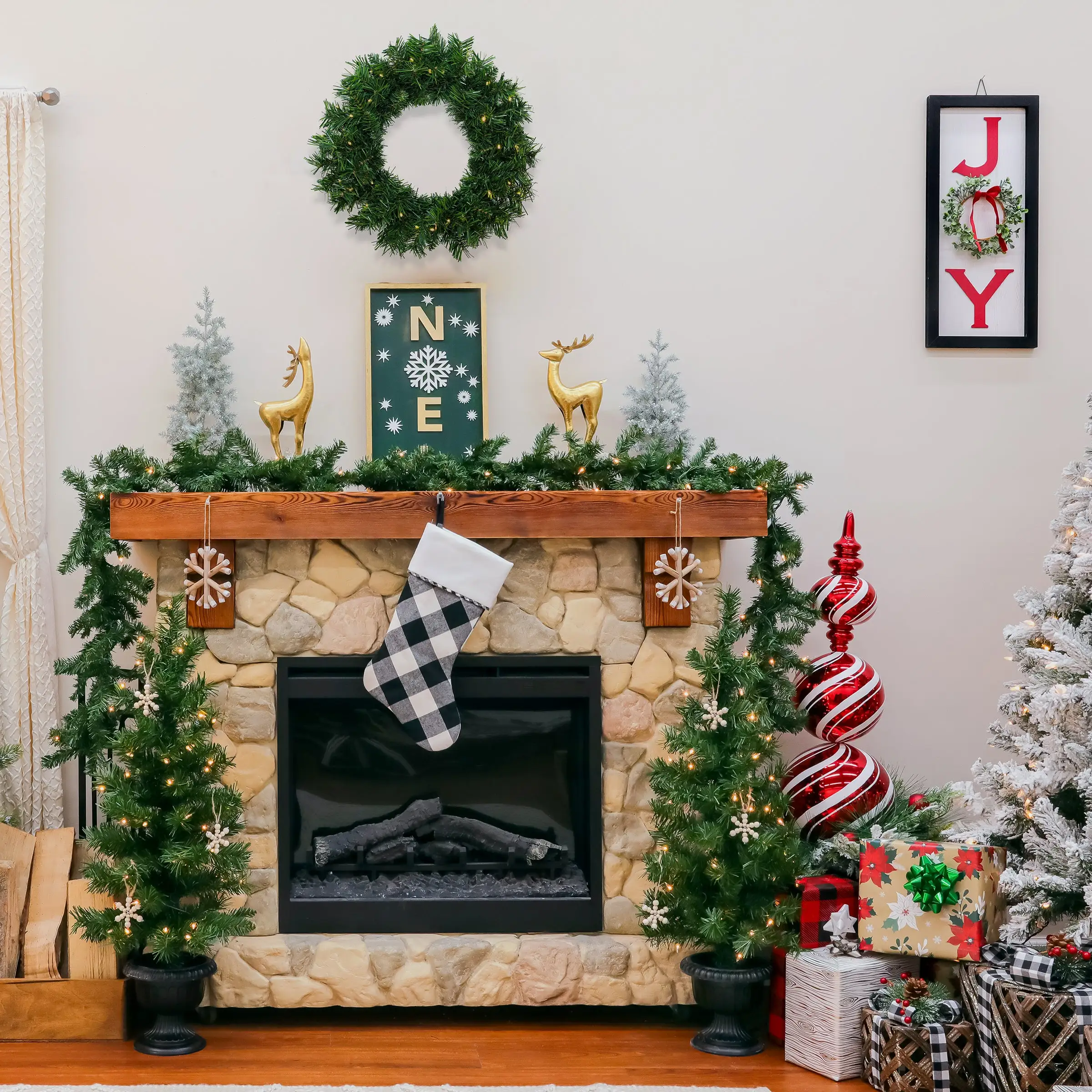 National Tree Company Warm Welcome Bundle Pre-Lit Assortment - Image 7